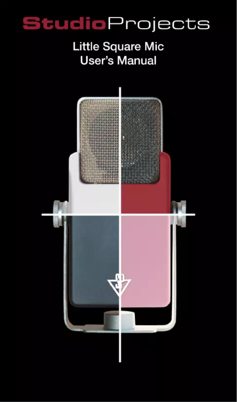 Page 1 of the manual User Manual Studio Projects LSM