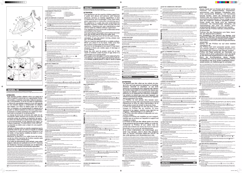 Page 1 of the manual User Manual Solac Optima Power 2800W