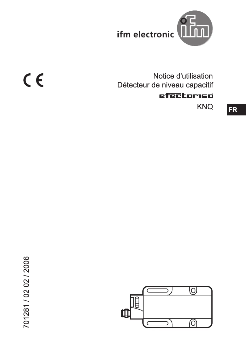 Page 1 of the manual User Manual IFM KN5107