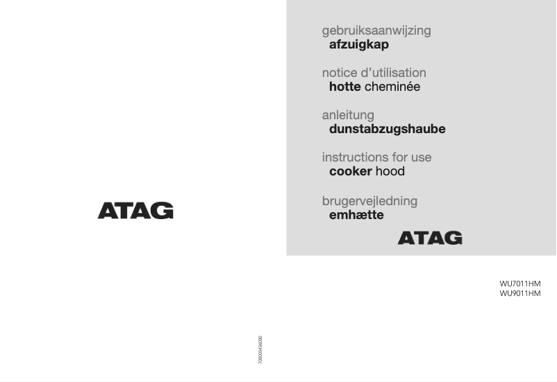 First page image of the manual for WU9011HM