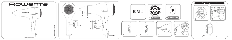 Page 1 of the manual User Manual Rowenta CV8410 Compact AC Motor Prolight