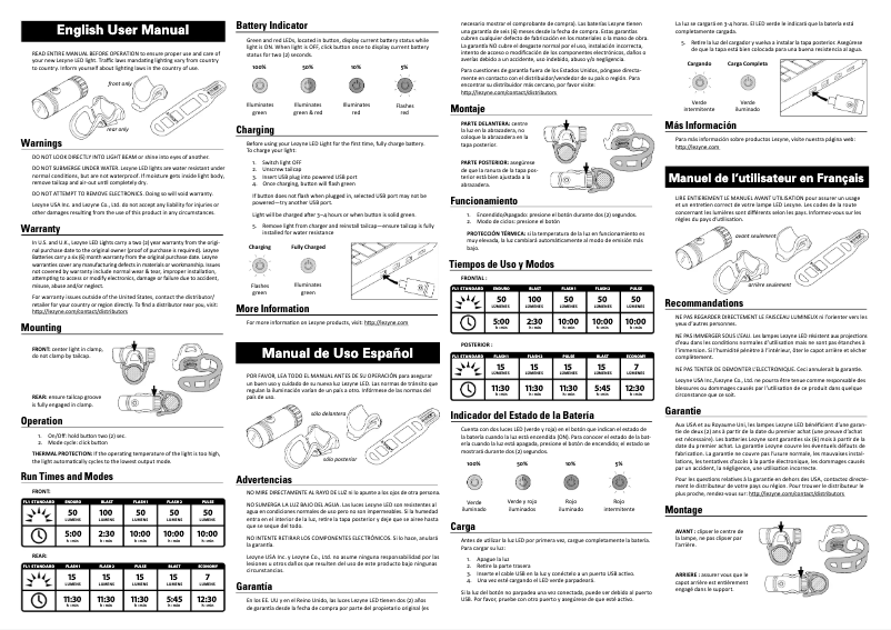 First page image of the manual for Hecto Drive
