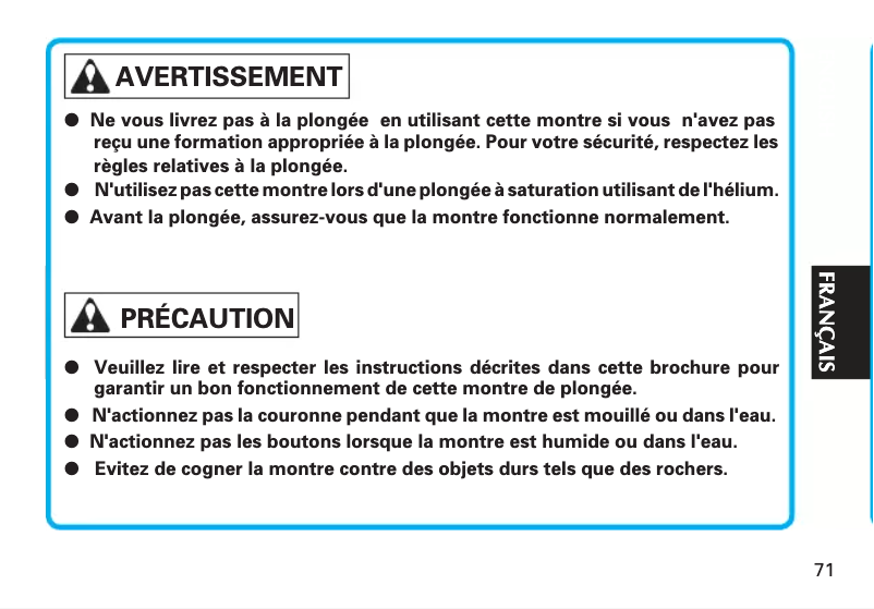 First page image of the manual for Premier SSC597P1