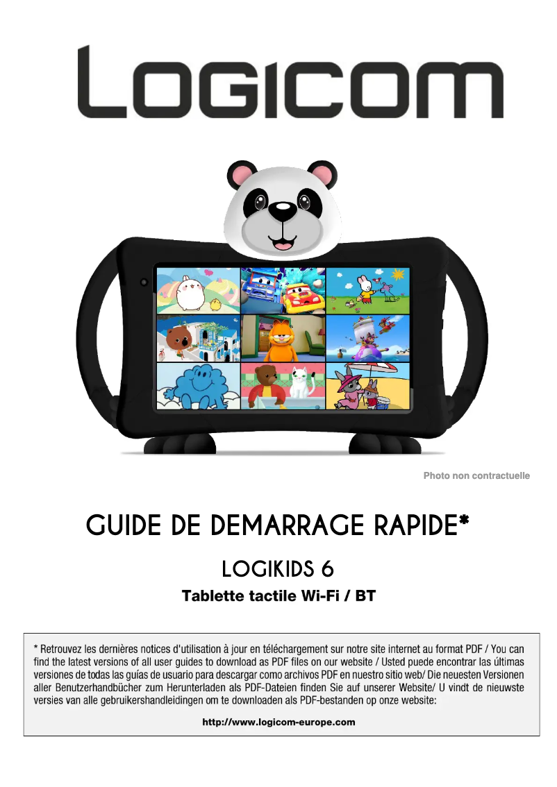 First page image of the manual for Logikids 5