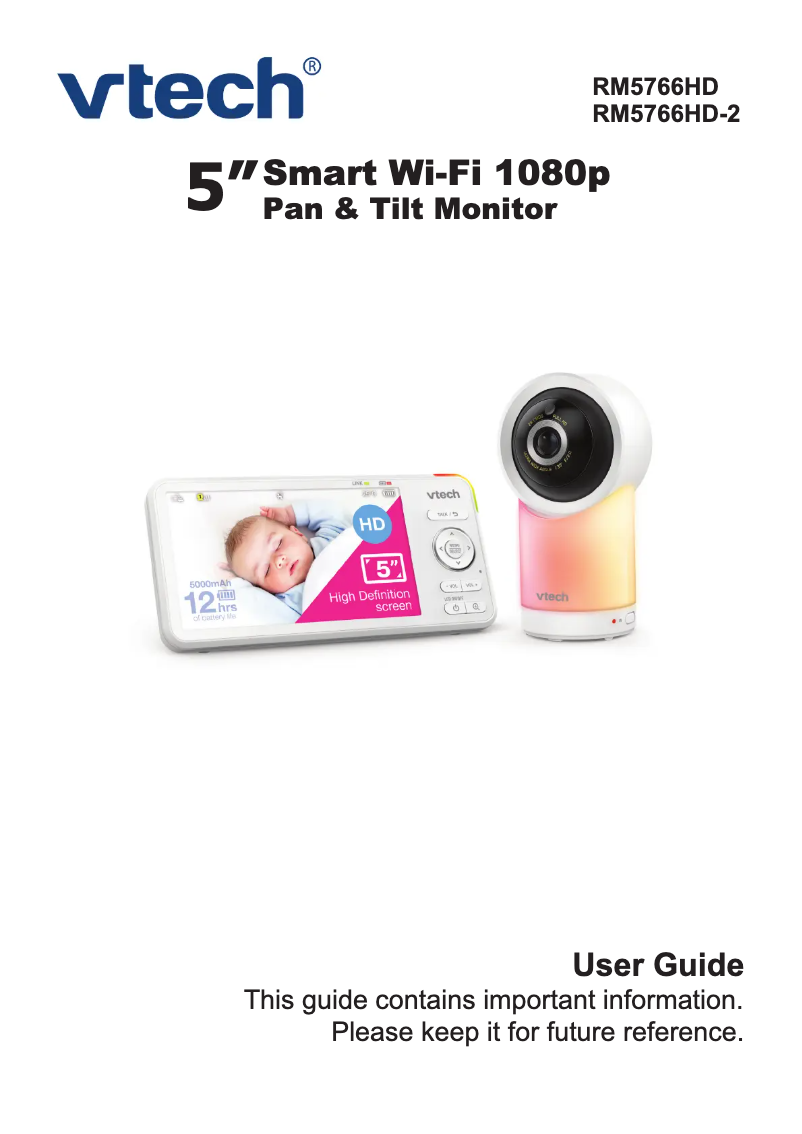 First page image of the manual for RM5766HD