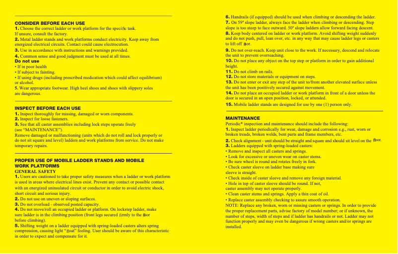 First page image of the manual for SW-TA-5-36
