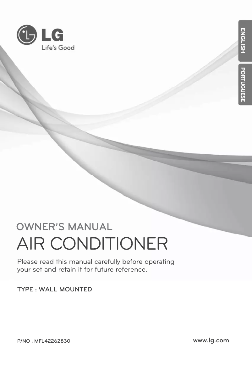 Page 1 of the manual User Manual LG ASUW122B1U0