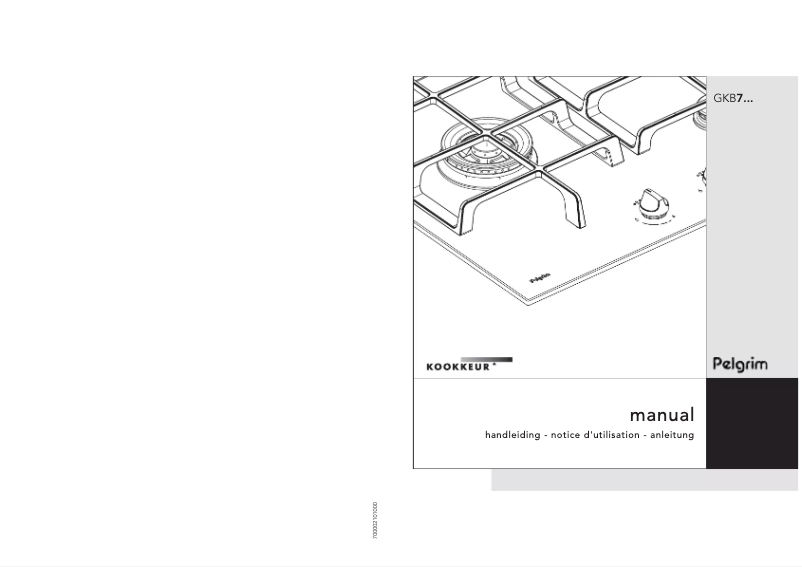 Page 1 of the manual User Manual Pelgrim GKB 795
