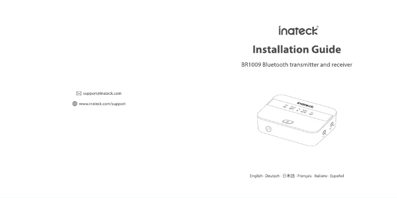First page image of the manual for BR1009