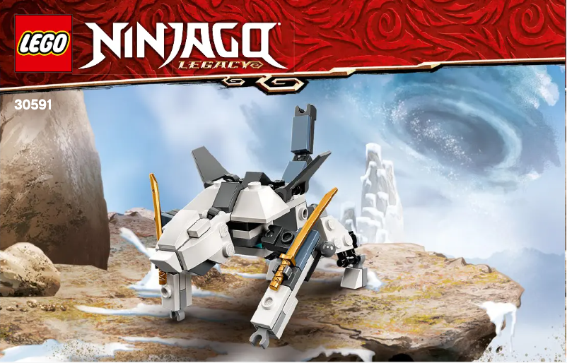 First page image of the manual for Ninjago 30591