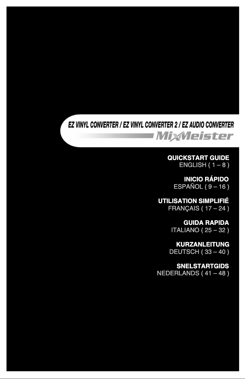 Page 1 of the manual User Manual ION Profile LP