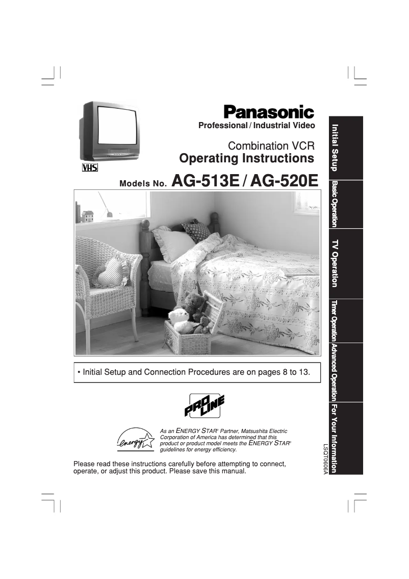 First page image of the manual for AG-520