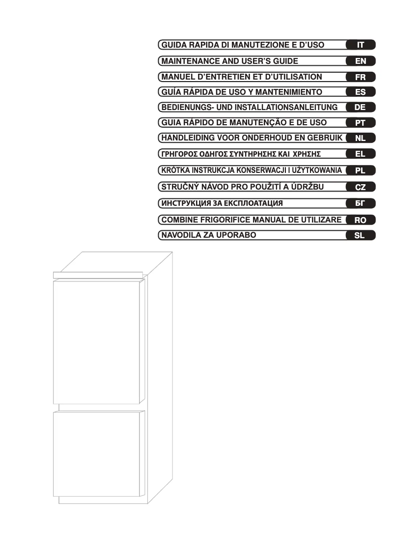 First page image of the manual for BCFFU7030/N