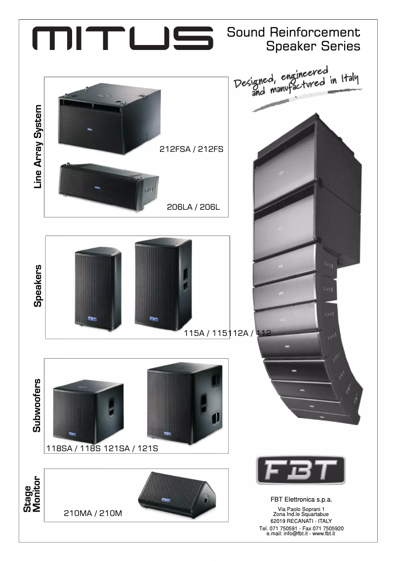 First page image of the manual for MITUS 115