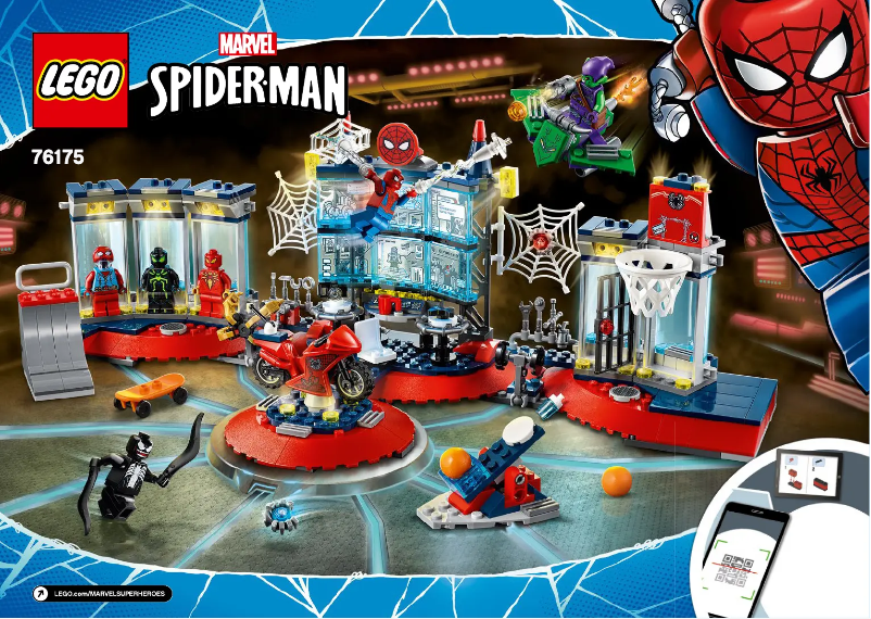 First page image of the manual for Marvel 76175