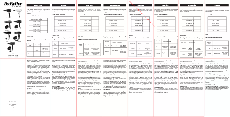 First page image of the manual for Compact Pro 2400