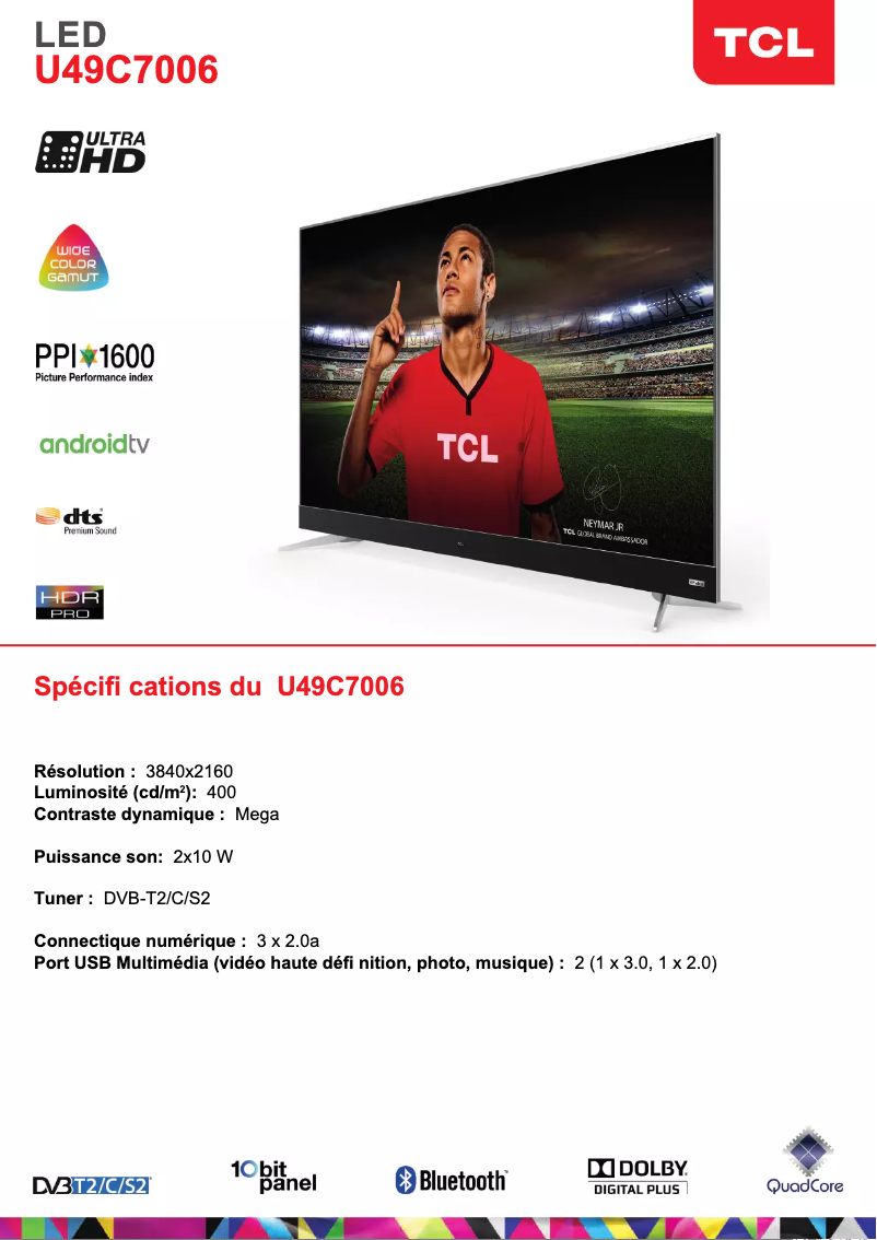 First page image of the manual for U49C7006