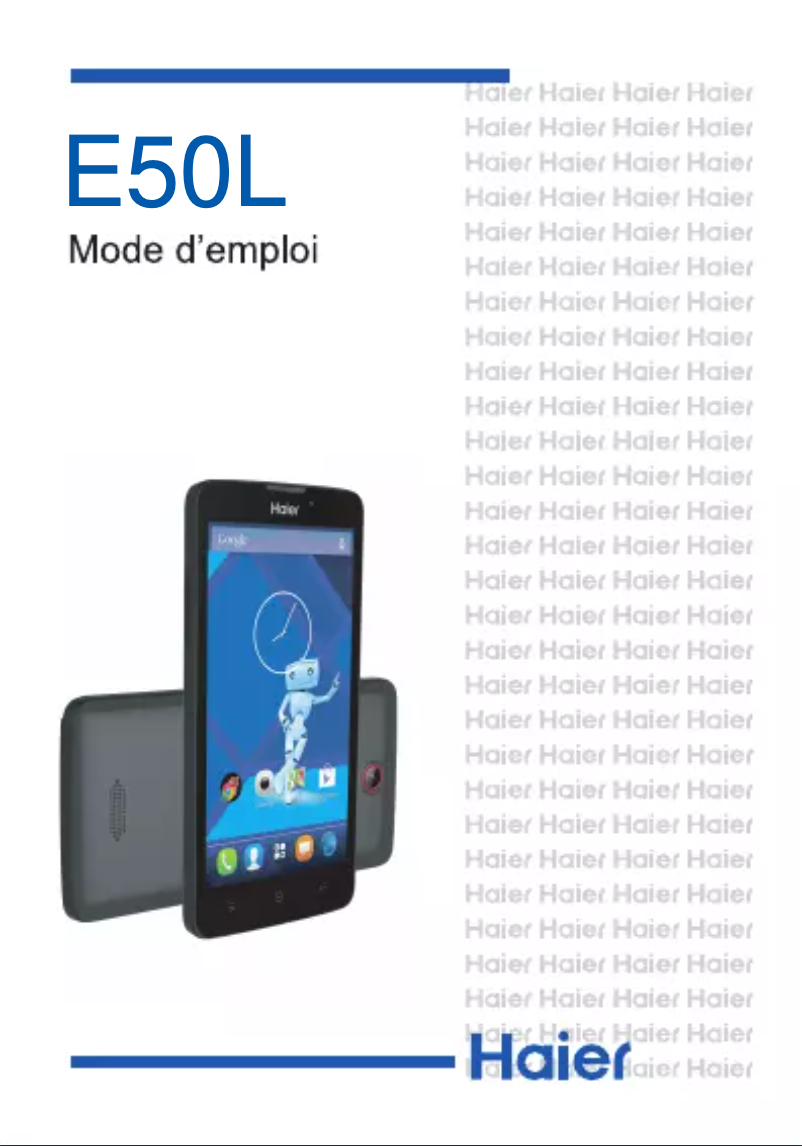 First page image of the manual for E50L