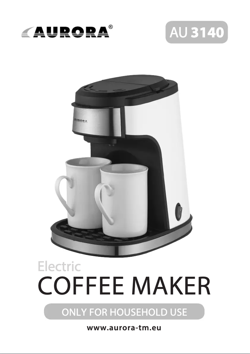 First page image of the manual for AU 3140