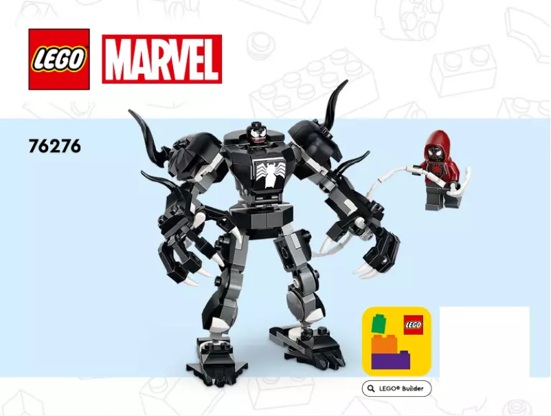 Page 1 of the manual User Manual Lego Marvel 76276