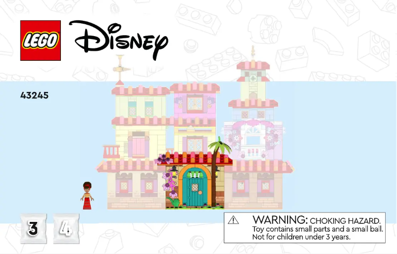 First page image of the manual for Disney 43245