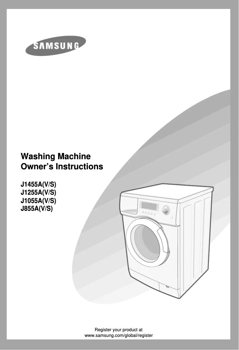 First page image of the manual for J1055
