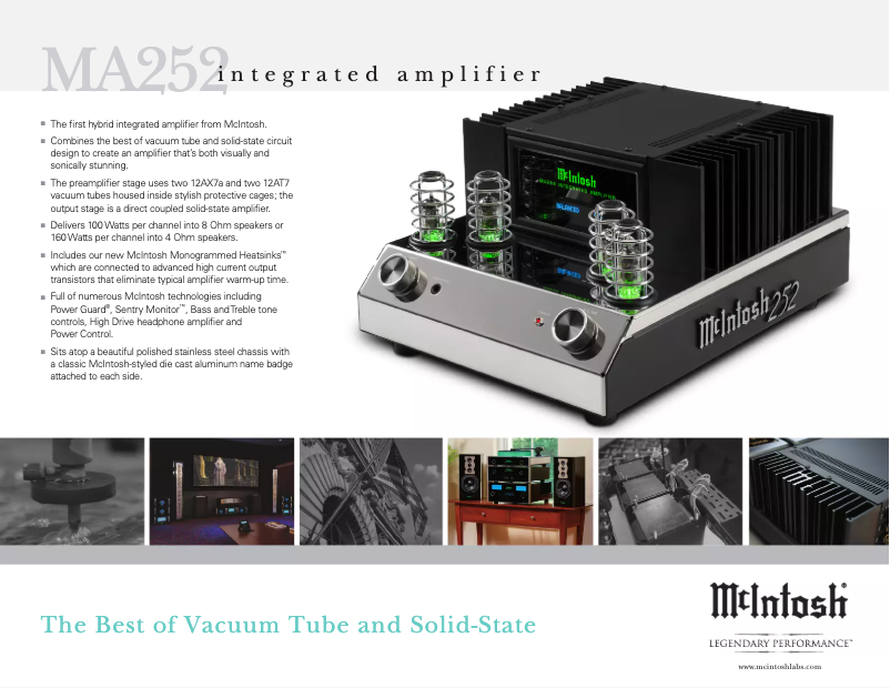 First page image of the manual for MA8900