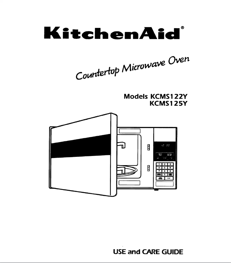 Page 1 of the manual User Manual KitchenAid KCMS122YSB0