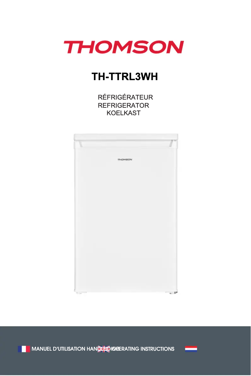 Page 1 of the manual User Manual Thomson TH-TTRL3WH