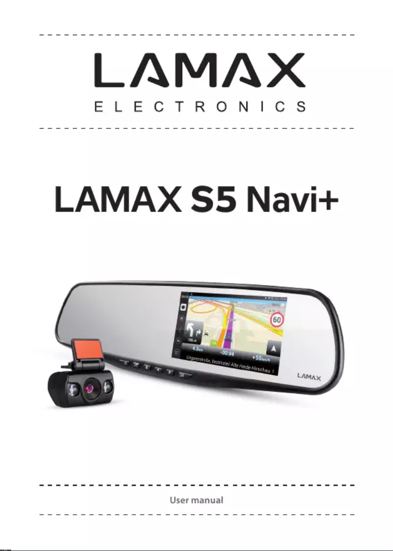 First page image of the manual for S5 Navi+