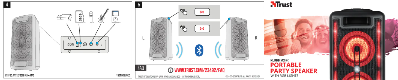 Page 1 of the manual User Manual Trust Klubb MX GO