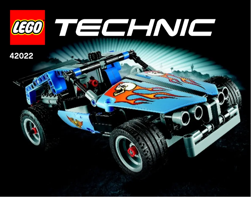First page image of the manual for Technic 42022