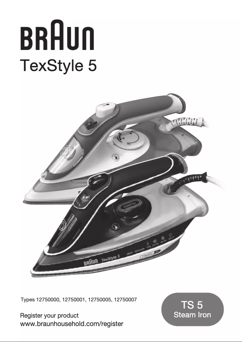 First page image of the manual for TexStyle 5