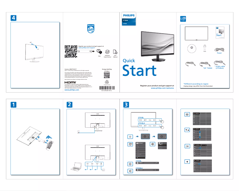 First page image of the manual for 190P5ES