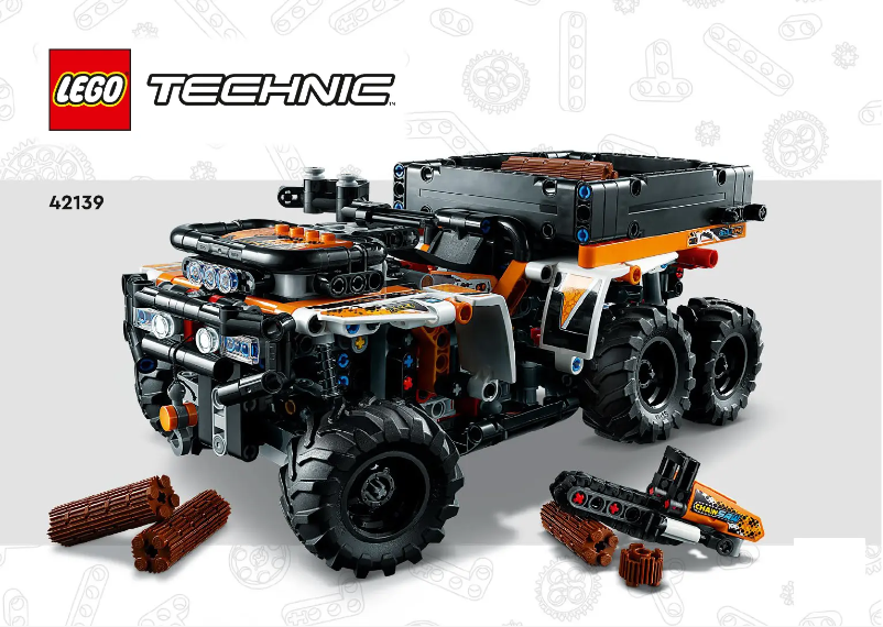 Page 1 of the manual Visual Instructions Lego Technic 42139