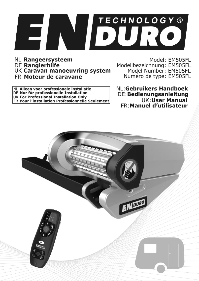First page image of the manual for EM505FL
