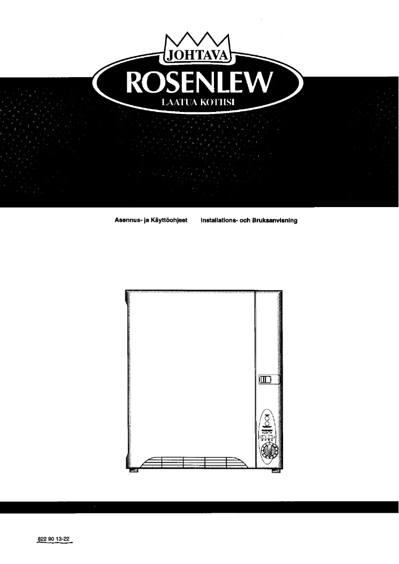 Page 1 of the manual User Manual Rosenlew RTK109
