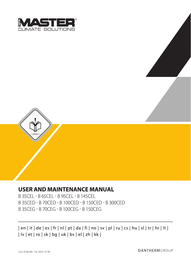First page image of the manual for B 150