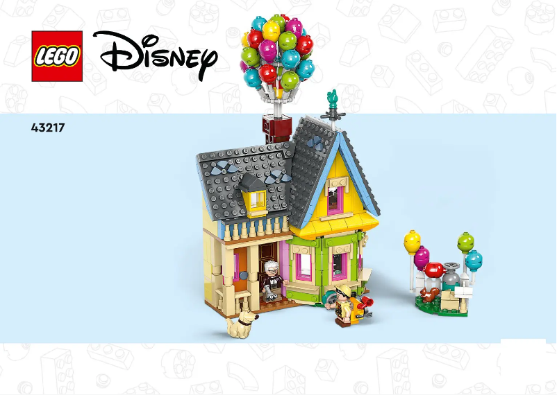 First page image of the manual for Disney 43217