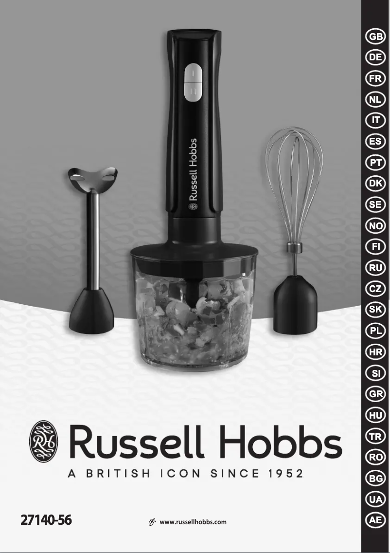 Page 1 of the manual User Manual Russell Hobbs 24700-56