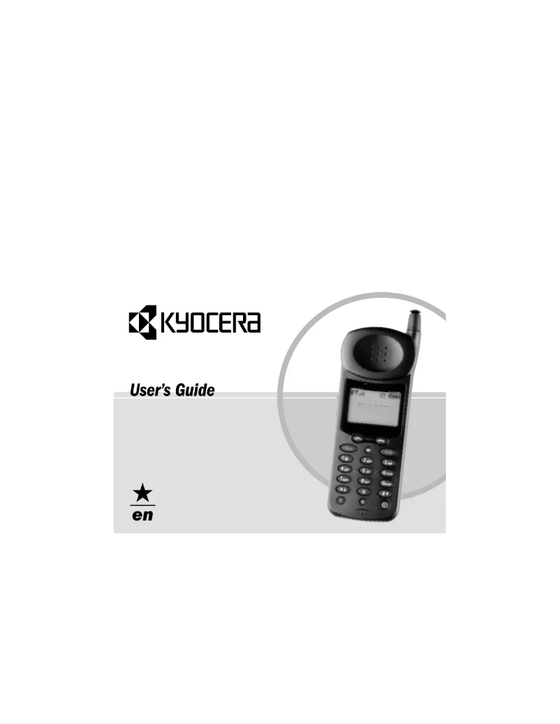 Page 1 of the manual User Manual Kyocera QCP 2760