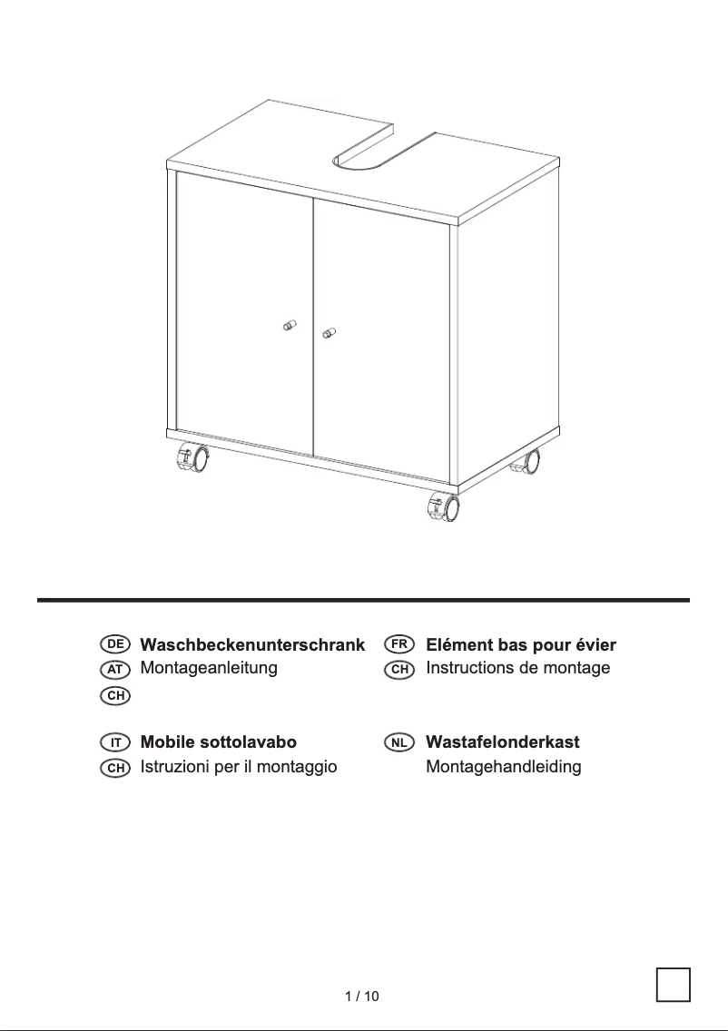 First page image of the manual for IAN 78413