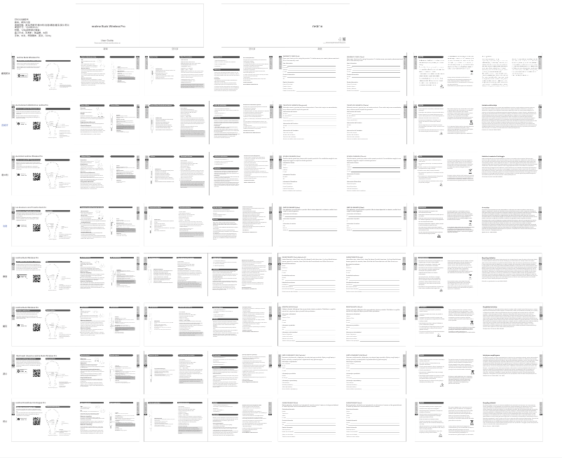 First page image of the manual for Buds Wireless Pro