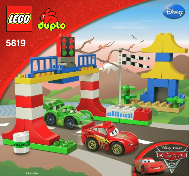 Page 1 of the manual User Manual Lego Tokyo Racing