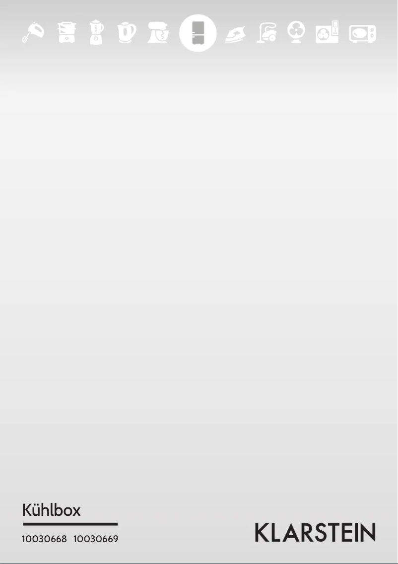 First page image of the manual for Box 10030669