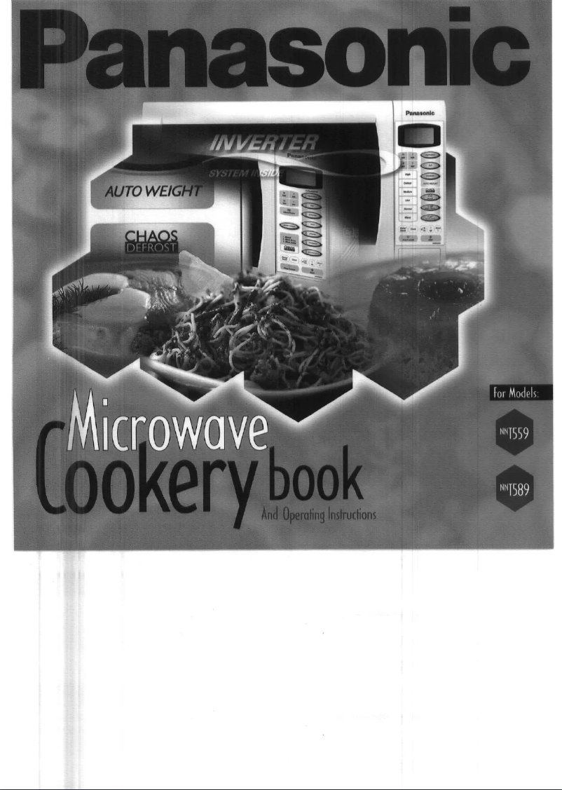 Page 1 of the manual User Manual Panasonic NN-T589