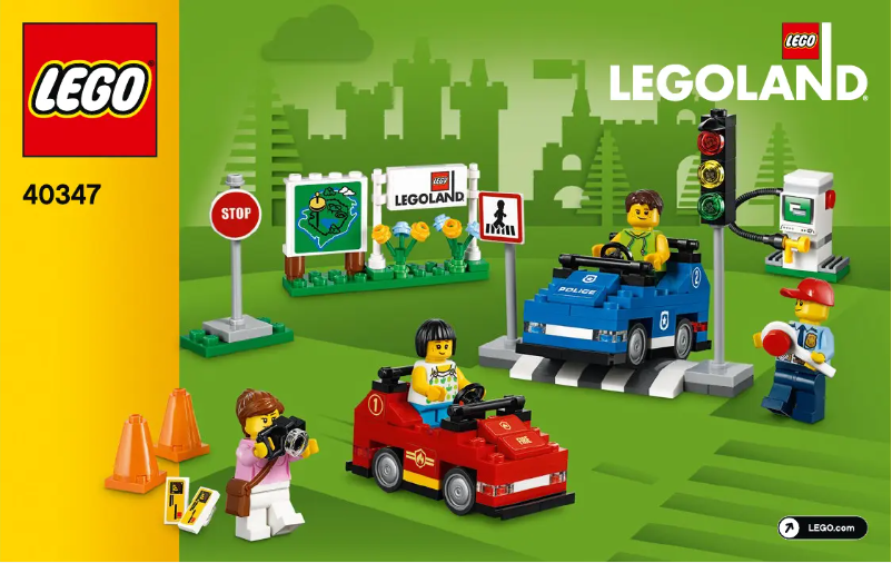 First page image of the manual for Legoland 40347