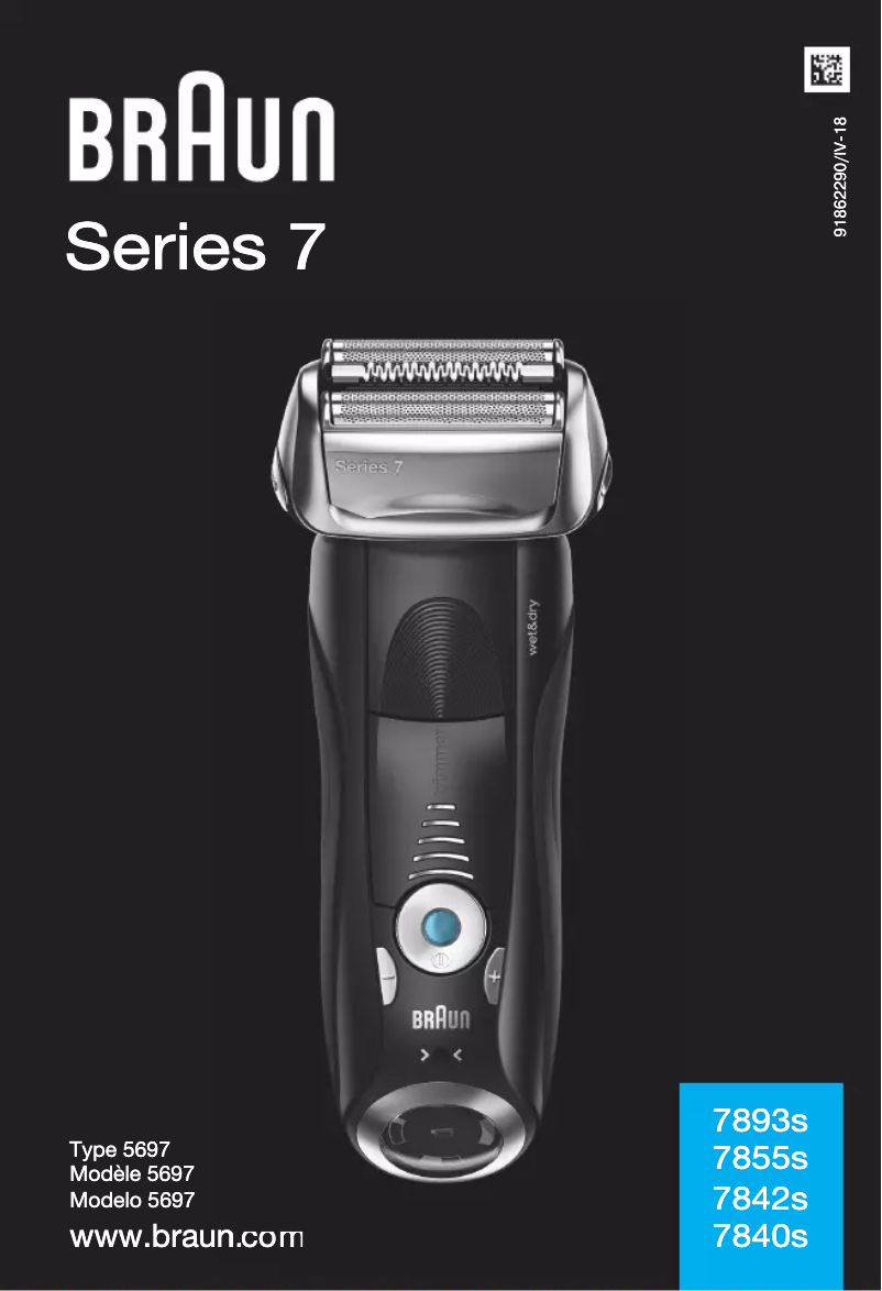 First page image of the manual for Series 7 7855s