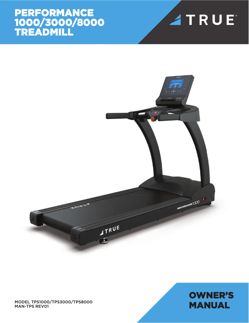 First page image of the manual for Performance 8000