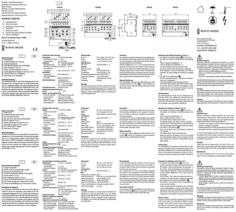 First page image of the manual for 2CKA006151A0237